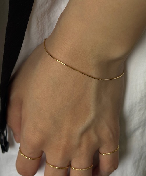 silver925】SnakeChainBracelet/スネークチェーンブレスレット