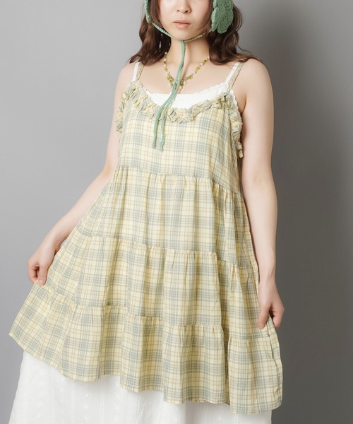 ワンピース kameleon*size90 KOBE LETTUCE キャミワンピース ロング ワンピース レディース