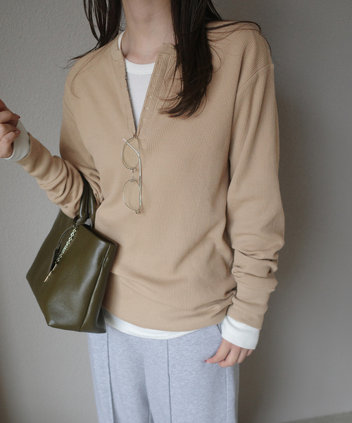 セール】HANES/ヘインズ SLOBE別注 WAFFLE 2パックカットソー（Tシャツ