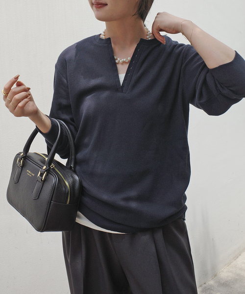 セール】HANES/ヘインズ SLOBE別注 WAFFLE 2パックカットソー（Tシャツ