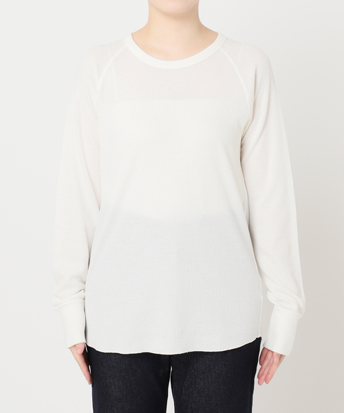 HANES/ヘインズ SLOBE別注 WAFFLE 2パックカットソー SLOBE IENA｜HANES/ヘインズ SLOBE別注 WAFFLE 2パック