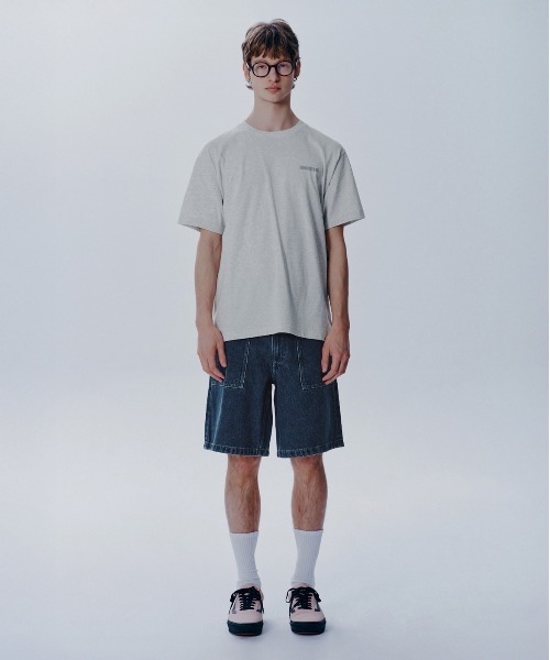 MARITHE + FRANCOIS GIRBAUD(マリテフランソワジルボー)の「UNION LOGO TEE(Tシャツ/カットソー・レディース・ヘザーグレー/ネイビー/ホワイト・SMALL/MEDIUM/LARGE/X-LARGE)」の5枚目の写真