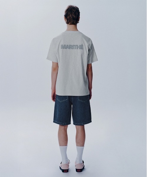 MARITHE + FRANCOIS GIRBAUD(マリテフランソワジルボー)の「UNION LOGO TEE(Tシャツ/カットソー・レディース・ヘザーグレー/ネイビー/ホワイト・SMALL/MEDIUM/LARGE/X-LARGE)」の6枚目の写真