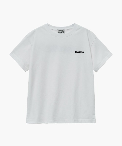 MARITHE + FRANCOIS GIRBAUD(マリテフランソワジルボー)の「UNION LOGO TEE(Tシャツ/カットソー・レディース・ヘザーグレー/ネイビー/ホワイト・SMALL/MEDIUM/LARGE/X-LARGE)」の7枚目の写真