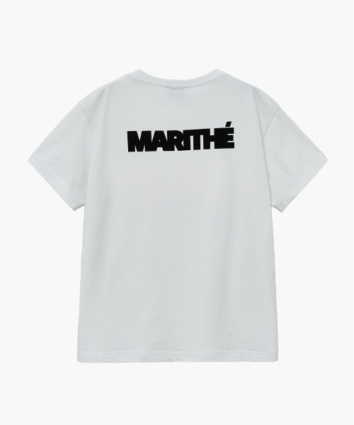 MARITHE + FRANCOIS GIRBAUD(マリテフランソワジルボー)の「UNION LOGO TEE(Tシャツ/カットソー・レディース・ヘザーグレー/ネイビー/ホワイト・SMALL/MEDIUM/LARGE/X-LARGE)」の8枚目の写真