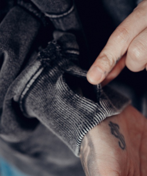 Subciety（サブサエティ）の「Double zip hoodie（パーカー・メンズ・バーガンディー/グレー/ブラック・X-LARGE/SMALL/MEDIUM/LARGE）」の13枚目の写真