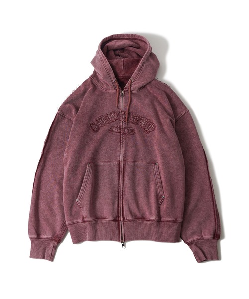 Subciety（サブサエティ）の「Double zip hoodie（パーカー・メンズ・バーガンディー/グレー/ブラック・X-LARGE/SMALL/MEDIUM/LARGE）」の7枚目の写真