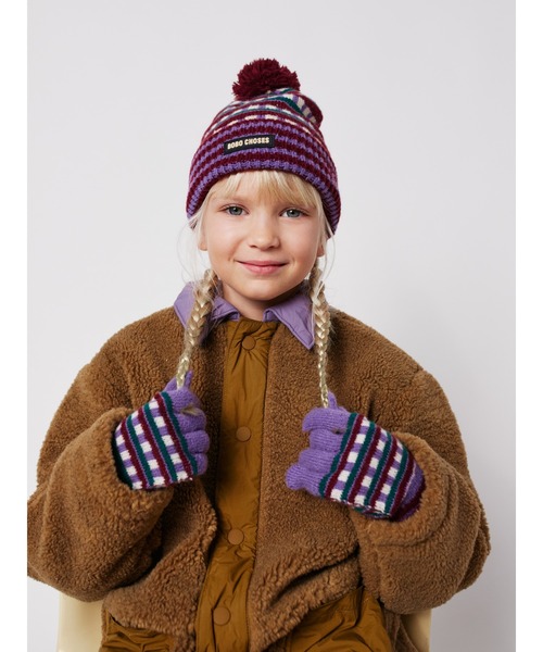 BOBO CHOSES（ボボショーズ）の「Bobo Choses sheepskin coat（ブルゾン・キッズ・ライトブラウン・6-7YEAR/4-5YEAR/2-3YEAR/10-11y/8-9y/12-13y）」の8枚目の写真