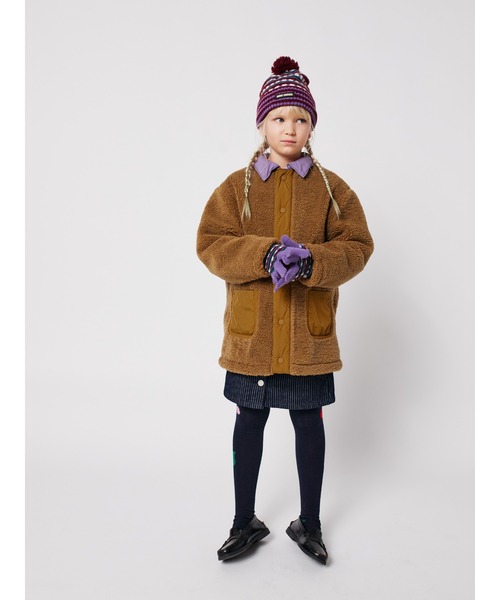 BOBO CHOSES（ボボショーズ）の「Bobo Choses sheepskin coat（ブルゾン・キッズ・ライトブラウン・6-7YEAR/4-5YEAR/2-3YEAR/10-11y/8-9y/12-13y）」の10枚目の写真