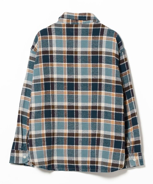 BEAMS BOY（ビームスボーイ）の「【2/5再値下げ】ワーク チェック シャツ（シャツ/ブラウス・レディース・グレー/アイボリー/ブルー・2/1）」の20枚目の写真