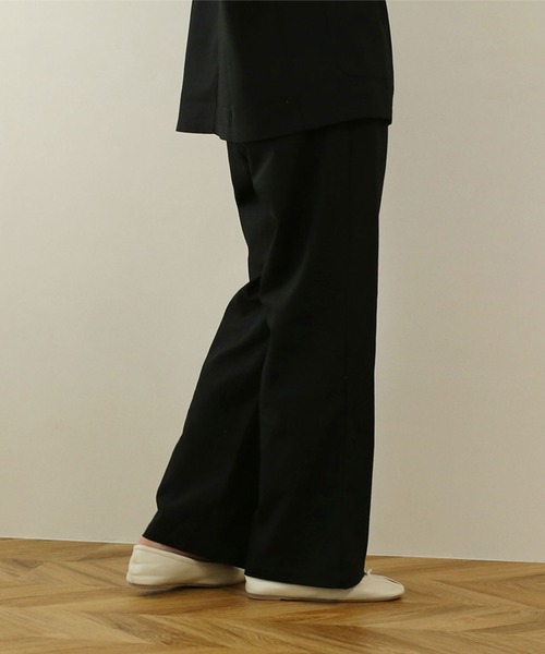 NOAHL(ノアル)の「【NOAHL】リネンワイドパンツ(その他パンツ・レディース・ブラウン/キナリ/ブラック・L/M)」の16枚目の写真