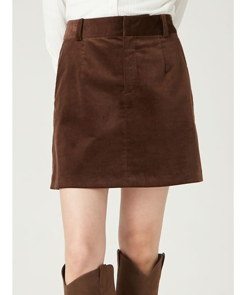 FRAY I.D(フレイアイディー)の「バリエーションミニスカート(スカート・レディース・ベージュ/ブラウン/グレー・0/1)」の6枚目の写真