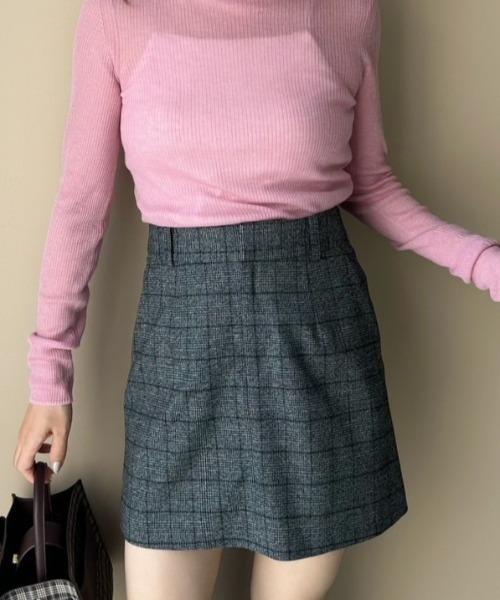 FRAY I.D(フレイアイディー)の「バリエーションミニスカート(スカート・レディース・ベージュ/ブラウン/グレー・0/1)」の2枚目の写真