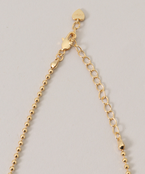SLOBE IENA(スローブイエナ)の「Theia Jewelry/テイア ジュエリー ボールチェーンネックレス 82200N0013(ネックレス・レディース・ゴールド・FREE)」の5枚目の写真