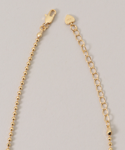 SLOBE IENA(スローブイエナ)の「Theia Jewelry/テイア ジュエリー ボールチェーンネックレス 82200N0013(ネックレス・レディース・ゴールド・FREE)」の6枚目の写真