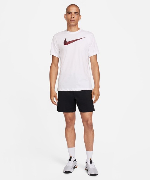 NIKE（ナイキ）の「ナイキ  DF 2 YR スウッシュ S/S NIKE（Tシャツ/カットソー・メンズ・ブラック/ホワイト/ブルーグレー・S/M/L/LL/3L）」の5枚目の写真