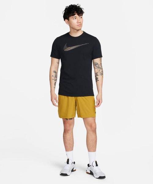 NIKE（ナイキ）の「ナイキ  DF 2 YR スウッシュ S/S NIKE（Tシャツ/カットソー・メンズ・ブラック/ホワイト/ブルーグレー・S/M/L/LL/3L）」の8枚目の写真