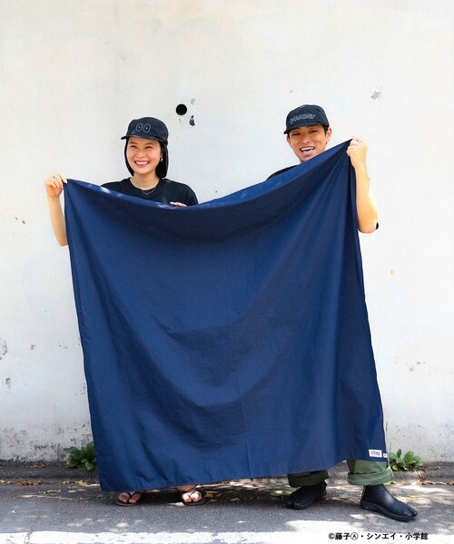 BEAMS JAPAN(ビームス ジャパン)の「【忍者ビームスジャパン】【別注】小松マテーレ / ダントツ撥水(R) 風呂敷(バンダナ/スカーフ・レディース・ネイビー・ONE SIZE)」の7枚目の写真
