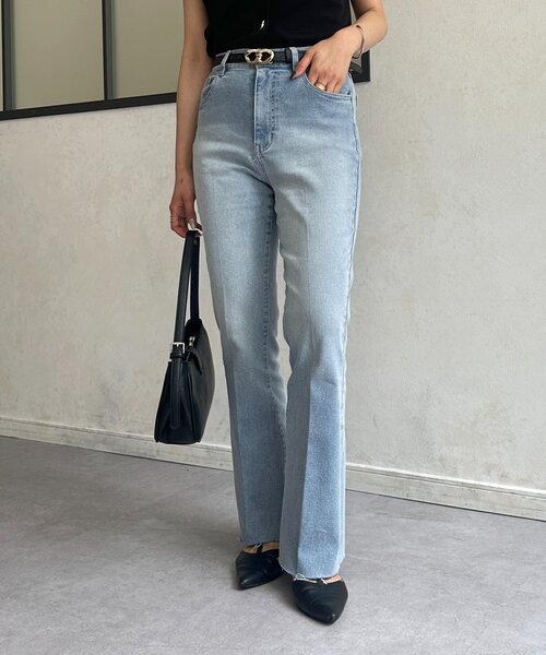 Thevon（ゼボン）の「セミフレアデニム（その他パンツ・レディース・ブラック/ブルー・S/M）」の17枚目の写真