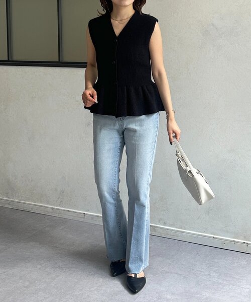 Thevon（ゼボン）の「セミフレアデニム（その他パンツ・レディース・ブラック/ブルー・S/M）」の20枚目の写真