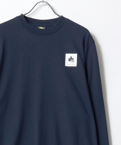 Aooo ロゴロングスリーブTシャツ ネイビー XLサイズ ロンT Aooo ロゴロングスリーブTシャツ ネイビー XLサイズ ロンT Aooo