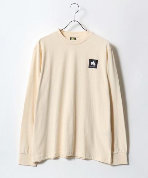 セール】2025AW LOGOS/ロゴス ワンポイントBOXロゴ ロンT 長袖 ロング