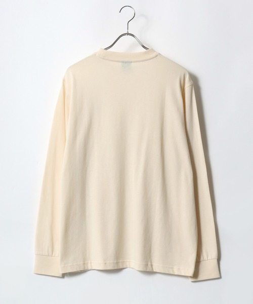 LOGOS(ロゴス)の「2026SS LOGOS/ロゴス ワンポイントBOXロゴ ロンT 長袖 ロングスリーブTシャツ レディース メンズ(Tシャツ/カットソー・メンズ・ブラウン/ワインレッド/ネイビー/アイボリー/カーキ/ブラック・M/L/LL)」の15枚目の写真