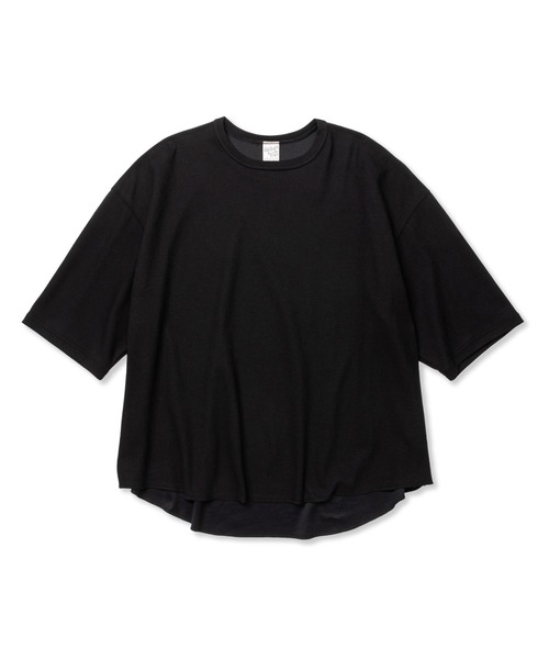CALEE（キャリー）の「5 LENGTH SLEEVE DROP SHOULDER CS（Tシャツ/カットソー・メンズ・グレー/アイボリー/ブラック・X-LARGE/LARGE/MEDIUM）」の4枚目の写真