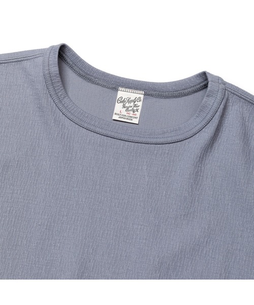 CALEE（キャリー）の「5 LENGTH SLEEVE DROP SHOULDER CS（Tシャツ/カットソー・メンズ・グレー/アイボリー/ブラック・X-LARGE/LARGE/MEDIUM）」の5枚目の写真