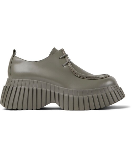 CAMPER（カンペール）の「[カンペール] PIX BCN / カジュアルシューズ（モカシン/デッキシューズ・レディース・グレー・23.5cm/25.0cm/24.0cm/23.0cm）」の4枚目の写真