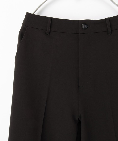 Honeys（ハニーズ）の「【ストレッチ・ウォッシャブル・イージーケア】ストレートパンツ（スラックス・レディース・ブラック/ネイビー/ヘザーチャコール/キャメル・SS/S/M/LL/L/3L）」の22枚目の写真