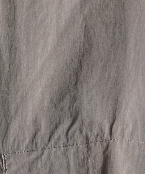 ABAHOUSE（アバハウス）の「【セットアップ対応】TUCK＆DARTS ワッシャーナイロン シャツブルゾン / ドルマンスリーブ（シャツ/ブラウス・メンズ・ブラック/ベージュ・46/48）」の18枚目の写真