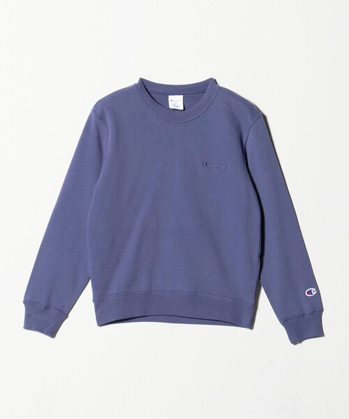 Champion(チャンピオン)の「<Champion>クルーネック スウェット / トレーナー / キッズ 140cm-160cm(スウェット・キッズ・オフホワイト/ブラック/ネイビー・150cm/160cm/140cm)」の1枚目の写真