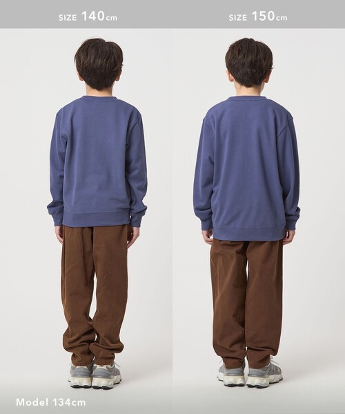 Champion(チャンピオン)の「<Champion>クルーネック スウェット / トレーナー / キッズ 140cm-160cm(スウェット・キッズ・オフホワイト/ブラック/ネイビー・150cm/160cm/140cm)」の10枚目の写真