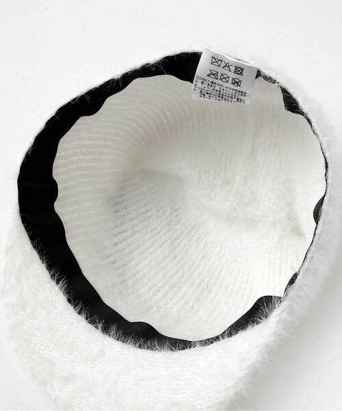 apres les cours（アプレレクール）の「ねこちゃんシャギーハット（ハット・キッズ・ブラック/オフホワイト・50/54）」の11枚目の写真