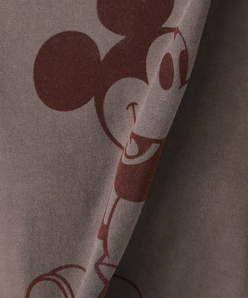 OUTDOOR PRODUCTS（アウトドアプロダクツ）の「GRS MICKEY MOUSE Tshirts（Tシャツ/カットソー・レディース・ブラウン/スミクロ・FREE）」の13枚目の写真