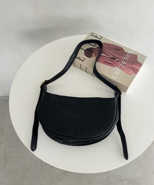 wears(ウェアーズ)の「PUコンパクトショルダーバッグ(ショルダーバッグ・レディース・ブラック/ブラウン・FREE)」の5枚目の写真