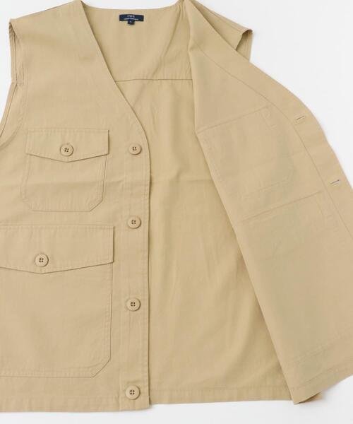 ITEMS URBANRESEARCH(アイテムズ アーバンリサーチ)の「マルチポケットVネックベスト(ベスト・メンズ・アイボリー/ベージュ・LARGE/MEDIUM)」の15枚目の写真