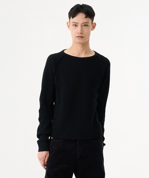 トップス NVRFRGT LONG SLEEVE T-SHIRT NVRFRGT - 【残りわずか】Terry Double Layer Long Sleeve T