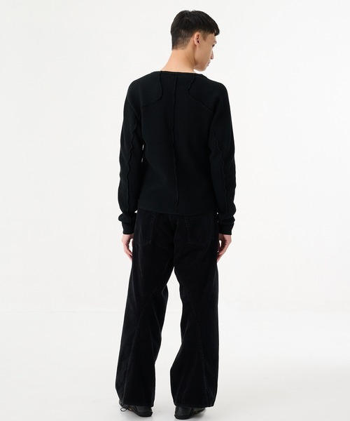 トップス NVRFRGT LONG SLEEVE T-SHIRT NVRFRGT - 【残りわずか】Terry Double Layer Long Sleeve T