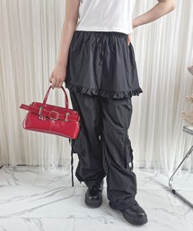 frunco（フランコ）の「【ZOZO限定】スカートレイヤーナイロンパンツ（その他パンツ）」