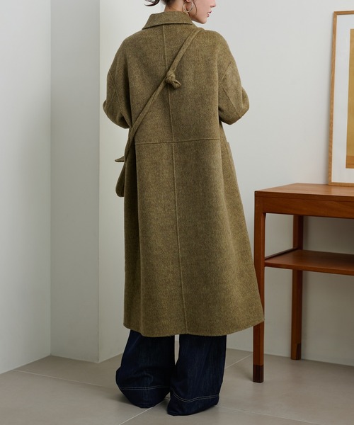 toggle button double breasted coat /トグルボタンダブルブレスト