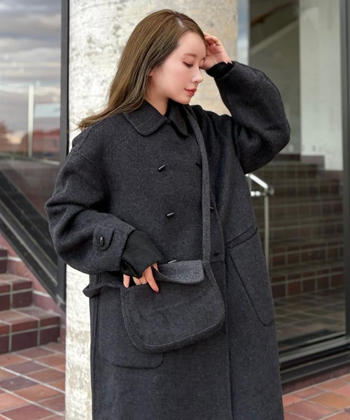 LAULEN（ローレン）の「toggle button double breasted coat /トグル