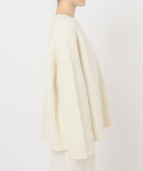 Noble（ノーブル）の「片畦ビッグニット（ニット/セーター）」 - WEAR