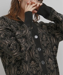 palm RICHE | アンティーククラシックジャガード柄カーデ(カーディガン/ボレロ)