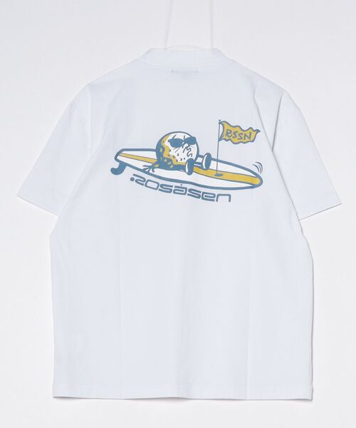 セール】【Rosasen/GOLF】HERITECH BALL BOY ソロナ 半袖モックネック