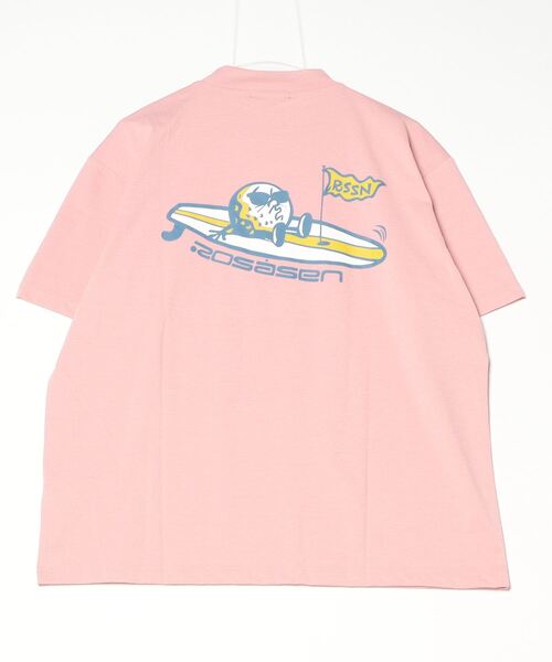 セール】【Rosasen/GOLF】HERITECH BALL BOY ソロナ 半袖モックネック