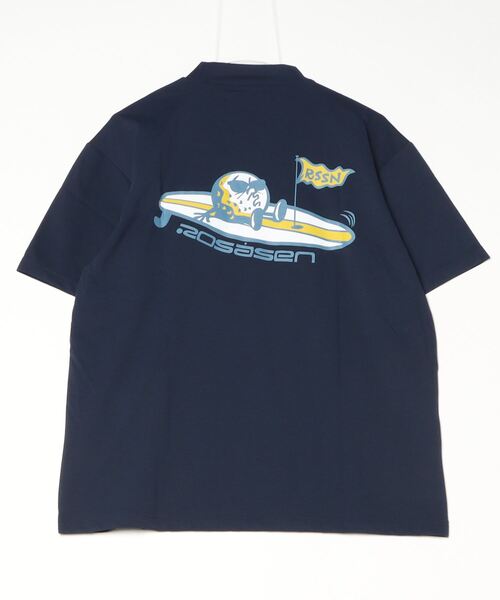 セール】【Rosasen/GOLF】HERITECH BALL BOY ソロナ 半袖モックネック