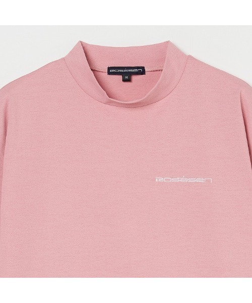 セール】【Rosasen/GOLF】HERITECH BALL BOY ソロナ 半袖モックネック