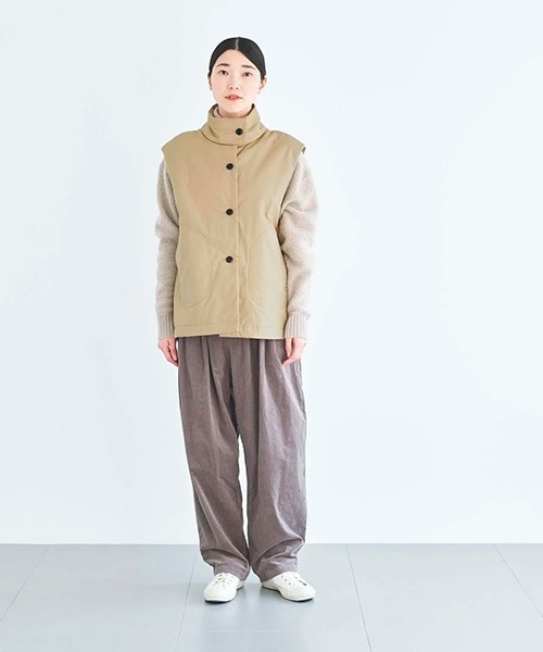 HAU(ハウ)の「ベスト filling(その他アウター・レディース・チャコールグレー/ベージュ・MEDIUM)」の12枚目の写真